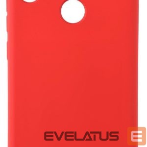Back panel cover Evelatus Huawei Y6s 2019 Soft Touch Silicone Red