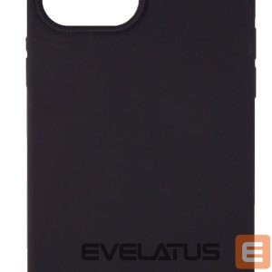 Back panel cover Evelatus Apple iPhone 12 Pro Max Nano Silicone Case Soft Touch TPU Black