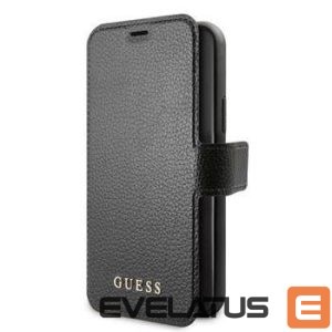 Book case Guess Apple iPhone 12/12 Pro Iridescent Book Case Black