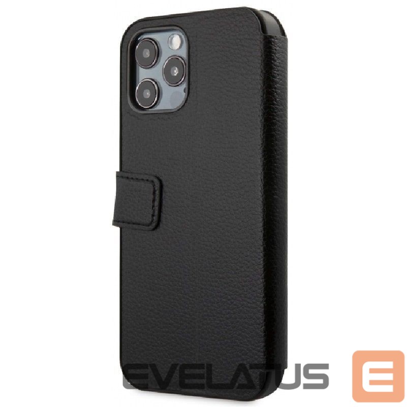 Book case Guess Apple iPhone 12/12 Pro Iridescent Book Case Black