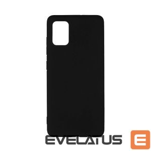 Back panel cover Evelatus Samsung Galaxy A52 4G/A52 5G/A52S Nano Silicone Case Soft Touch TPU Black