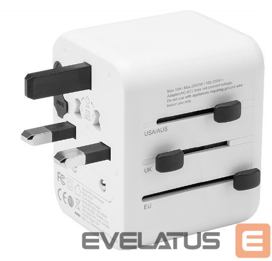 Adapter Tactical PTP Travel 12W Adapter White