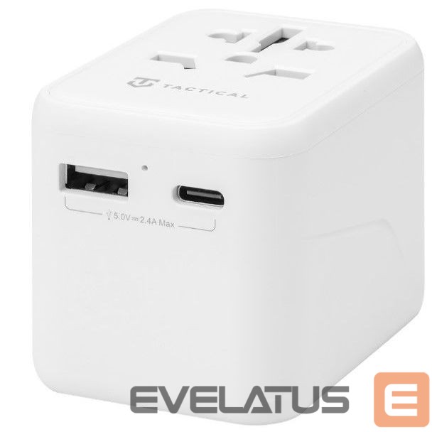 Adapter Tactical PTP Travel 12W Adapter White