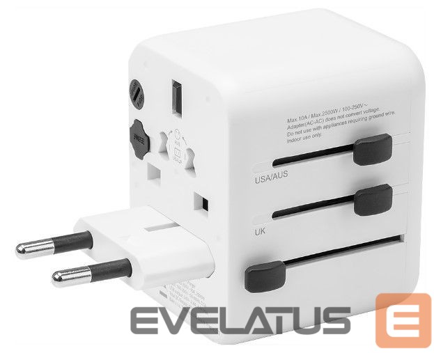 Adapter Tactical PTP Travel 12W Adapter White
