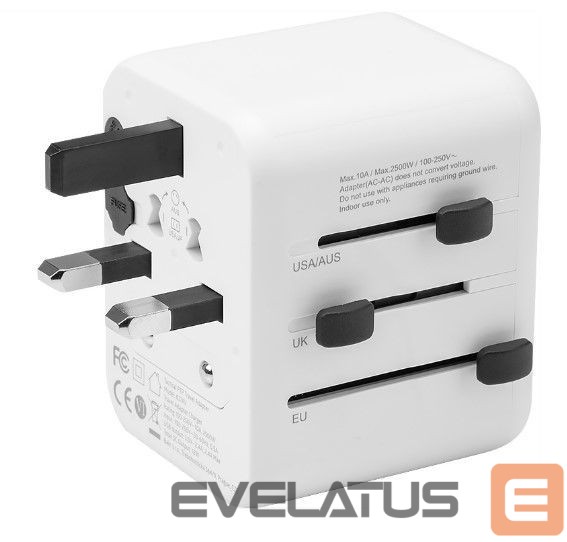 Adapter Tactical PTP Travel 12W Adapter White