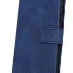 Book case iLike Samsung Galaxy A54 5G Smart Velvet case Navy Blue