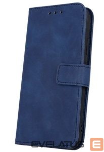 Book case iLike Samsung Galaxy A54 5G Smart Velvet case Navy Blue