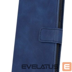 Book case iLike Samsung Galaxy A54 5G Smart Velvet case Navy Blue