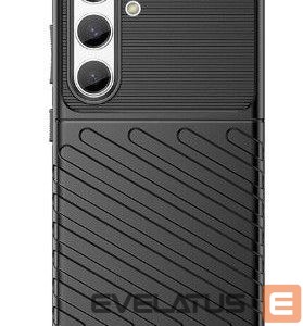 Back panel cover iLike Samsung Galaxy S24 Thunder Case armored Black