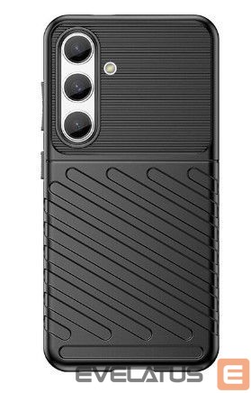 Back panel cover iLike Samsung Galaxy S24 Thunder Case armored Black