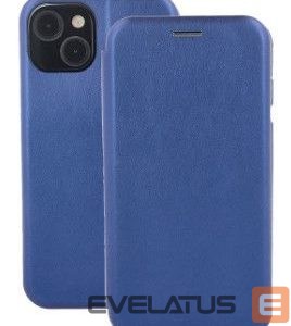 Book case iLike Samsung Galaxy A05S Smart Diva case Navy Blue