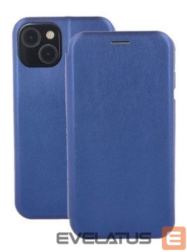 Book case iLike Samsung Galaxy A05S Smart Diva case Navy Blue