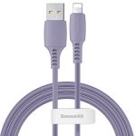 Cable Baseus - Yiven Cable USB to Lightning 2.4A 1.8M Blue Purple