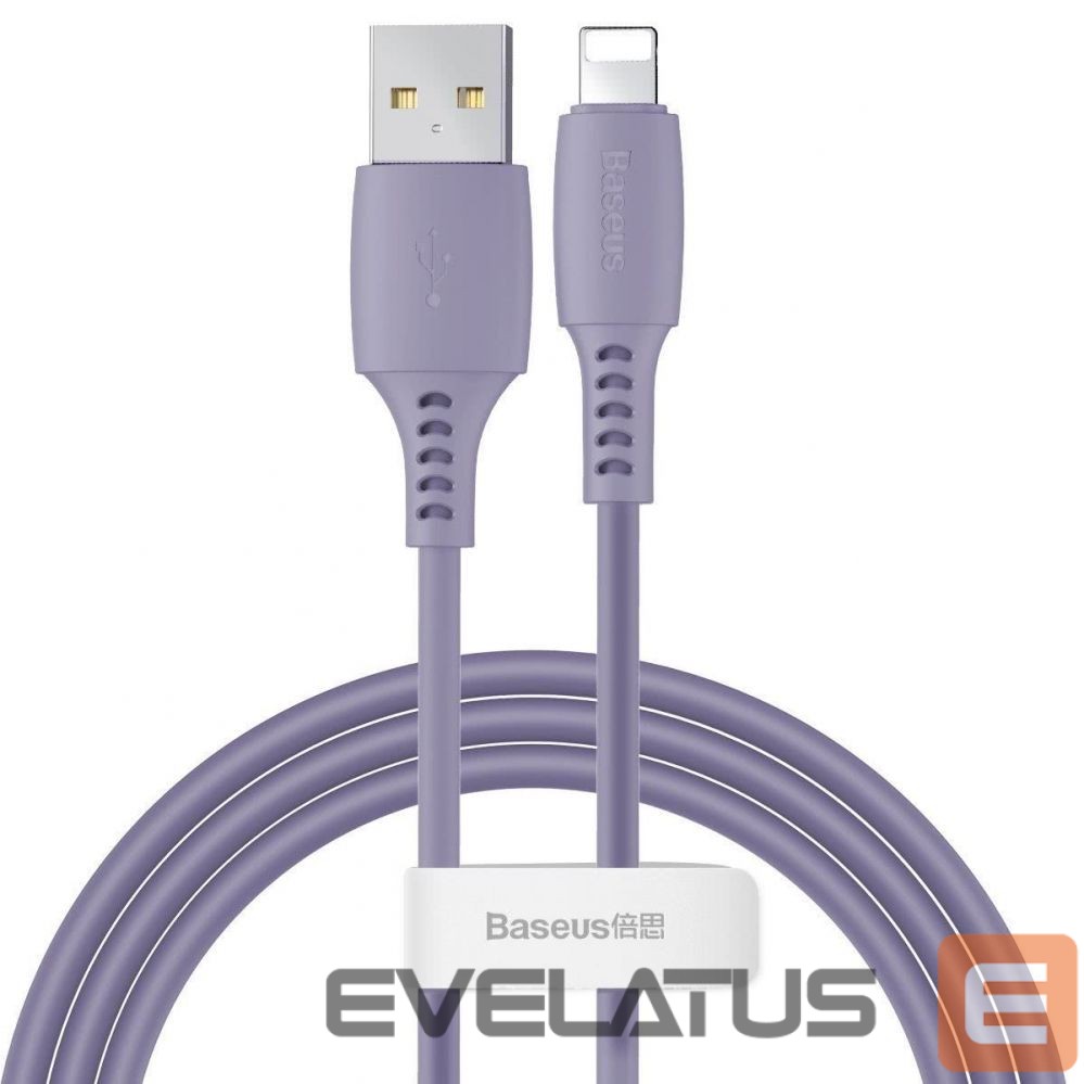 Cable Baseus - Yiven Cable USB to Lightning 2.4A 1.8M Blue Purple