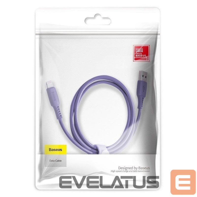Cable Baseus - Yiven Cable USB to Lightning 2.4A 1.8M Blue Purple