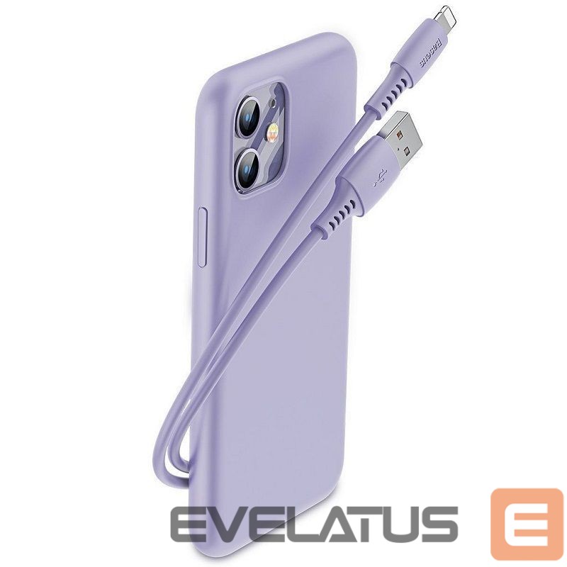 Cable Baseus - Yiven Cable USB to Lightning 2.4A 1.8M Blue Purple