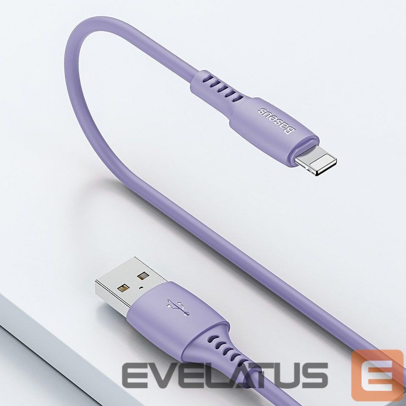 Cable Baseus - Yiven Cable USB to Lightning 2.4A 1.8M Blue Purple