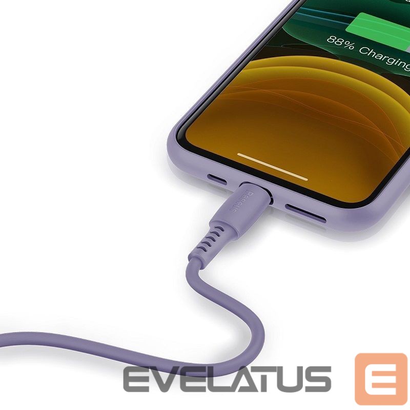 Cable Baseus - Yiven Cable USB to Lightning 2.4A 1.8M Blue Purple