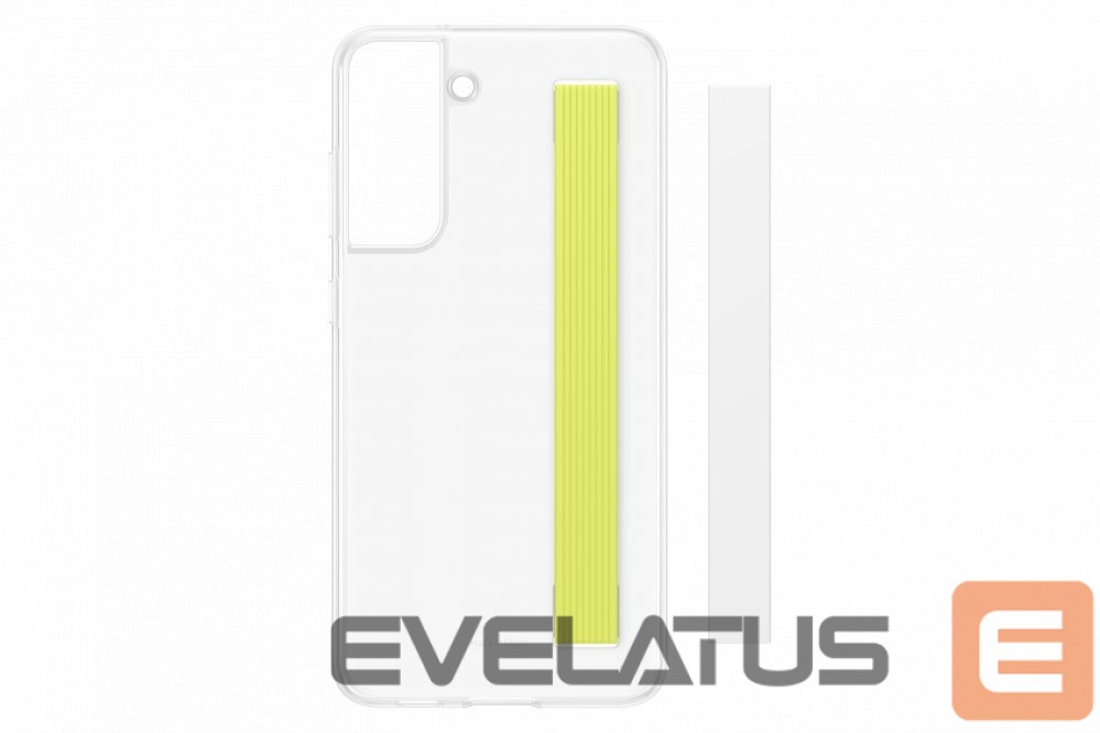 Back panel cover Samsung Galaxy S21 FE Clear Strap Cover Case White