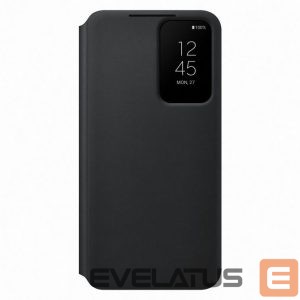 Book case Samsung  Galaxy S22 Smart Clear View Cover Black