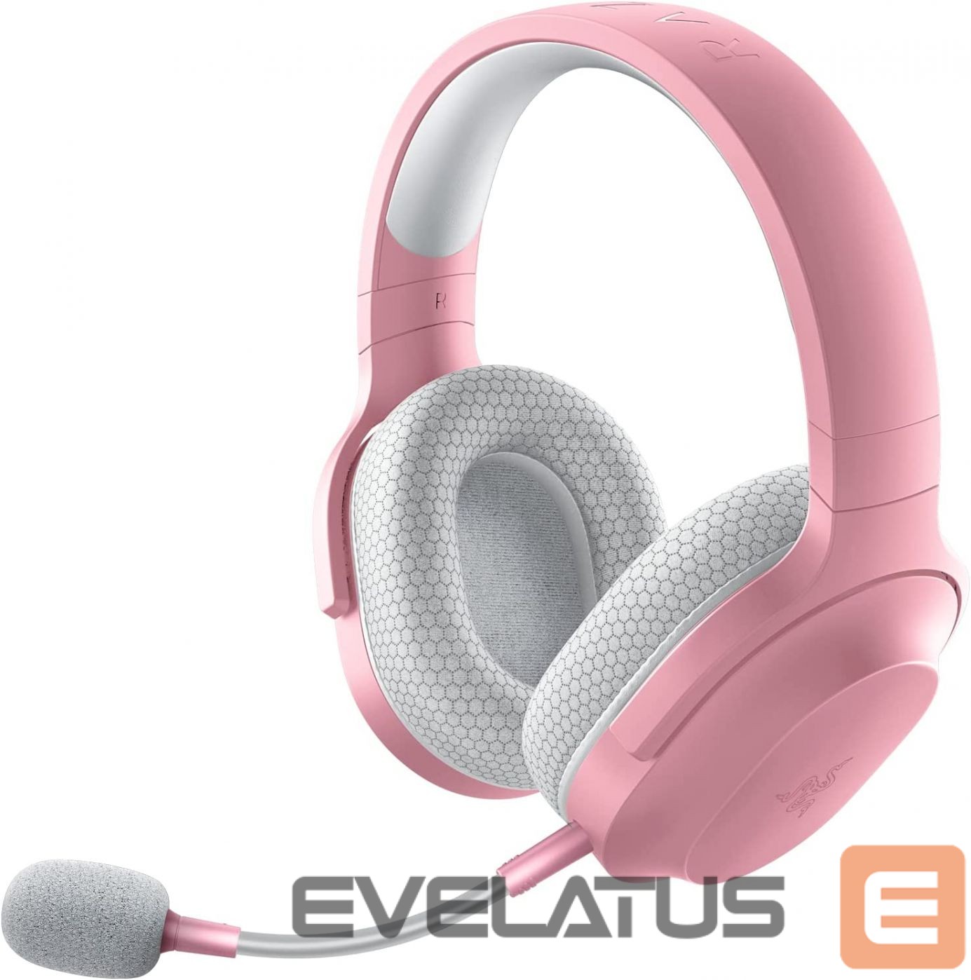 Wireless headphones Razer Gaming Headset Barracuda X (2022) Quartz Pink, Wireless/Wired, On-Ear