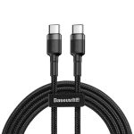 Cable Baseus  CABLE USB-C TO USB-C 2M/GRAY/BLACK CATKLF-HG1 