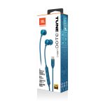 Wired headphones JBL  Tune 310C USB-C Blue