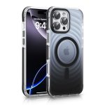 Back panel cover Evelatus Apple iPhone 15 EchoWave Clear MagSafe Black