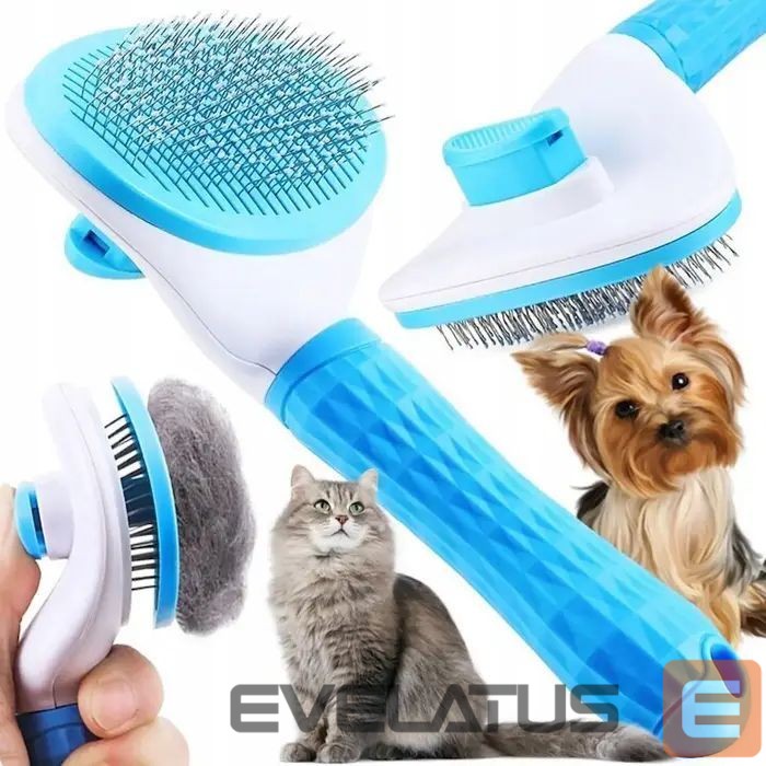 Another product iLike Pet Smart Pet Comb for Dogs & Cats Soft Silicone De-shedding Brush for 15–25 mm Fur