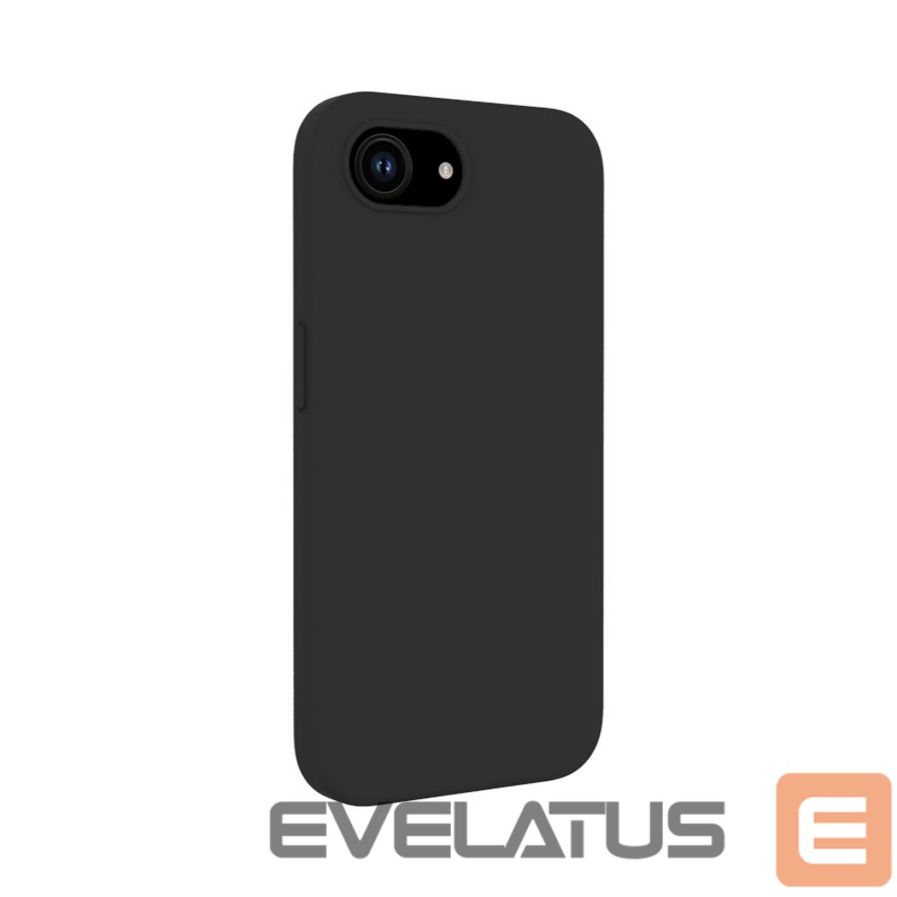 Back panel cover Evelatus Apple iPhone 17e Premium Magsafe Soft Touch Silicone Case Black