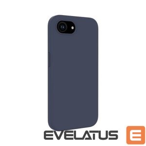 Back panel cover Evelatus Apple iPhone 17e Premium Magsafe Soft Touch Silicone Case Midnight Blue