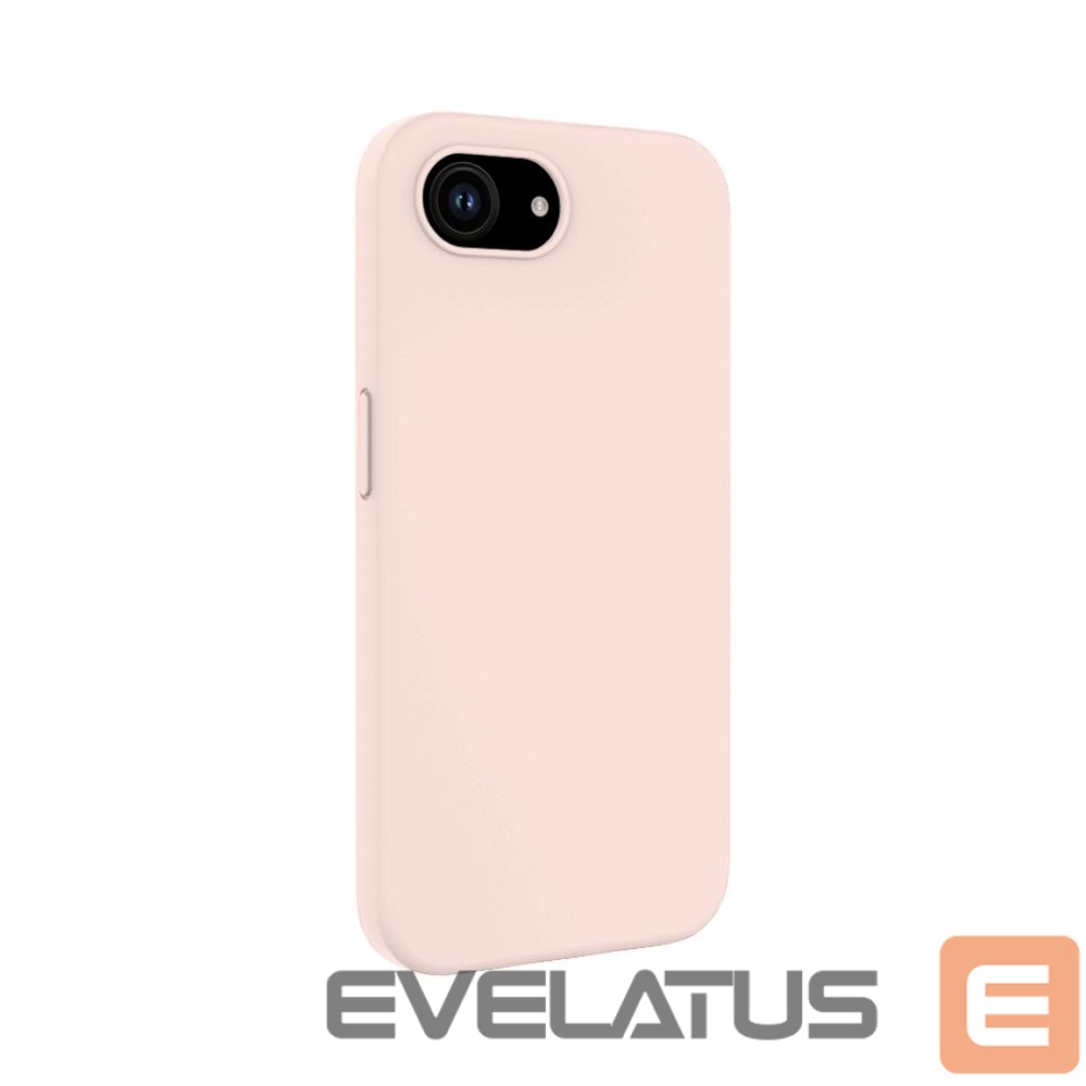 Back panel cover Evelatus Apple iPhone 17e Premium Magsafe Soft Touch Silicone Case Pink Sand