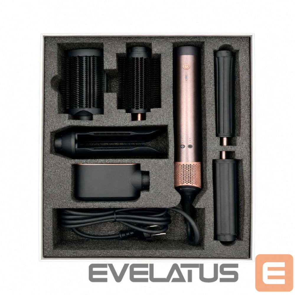 Hair stylers iLike Auto Hair Curling Styler Power 1700W – Professional Hair Styling Tool with 6 Attachments