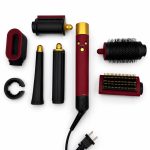 Hair stylers iLike  Air Styling System – 6-in-1 Hair Styling Tool Set - Power 1200W Red