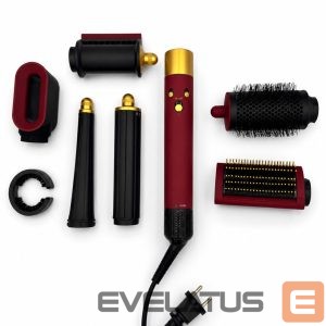Hair stylers iLike  Air Styling System – 6-in-1 Hair Styling Tool Set - Power 1200W Red