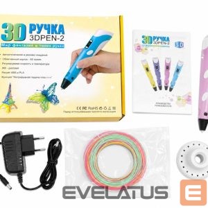 Toys iLike  3D Printing Pen with LCD Display | Ultimate Multicolor 3D Printer Pen Pink