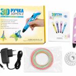 Toys iLike  3D Printing Pen with LCD Display | Ultimate Multicolor 3D Printer Pen Purple