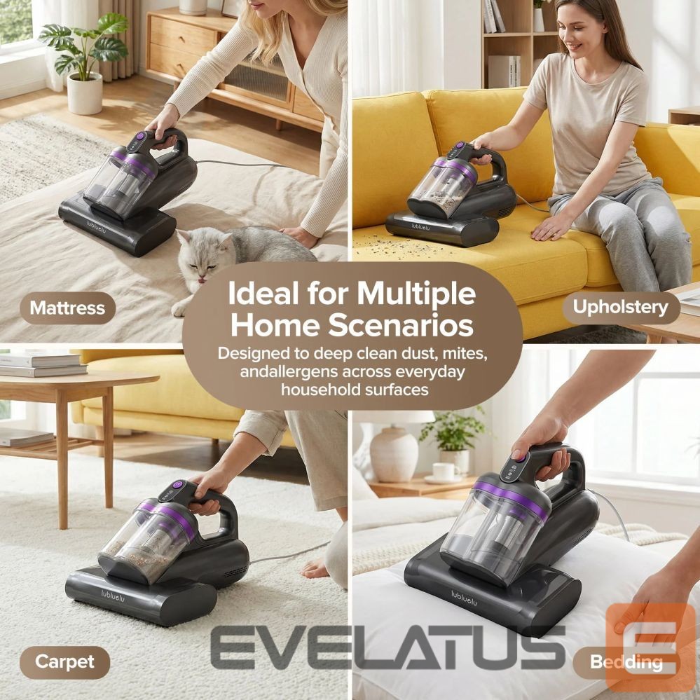Vacuum cleaner Lubluelu CM208 Anti-Mite UV Mattress Vacuum Cleaner