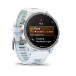 Smart watches Garmin  Forerunner 170 Music, Whitestone with Whitestone/Cloud Blue Band 