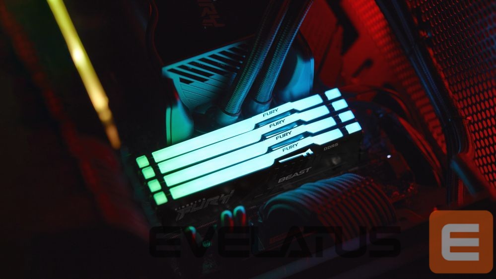 RAM DDR4 Kingston Fury Beast 16GB DDR5, 6000 MHz, CL30, 288-Pin, DIMM Kit (8GB x 2)