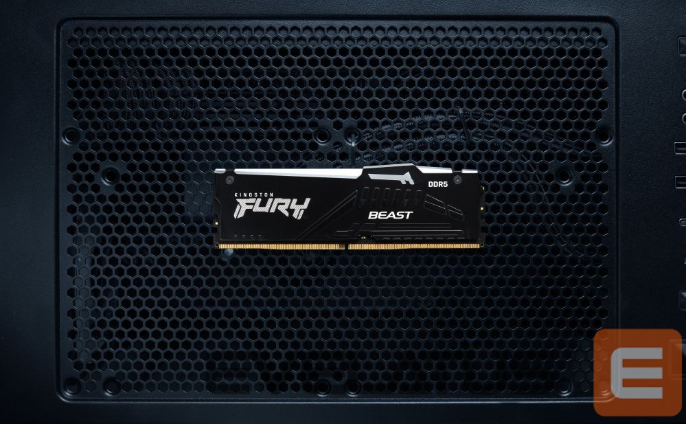 RAM DDR4 Kingston Fury Beast 16GB DDR5, 6000 MHz, CL30, 288-Pin, DIMM Kit (8GB x 2)