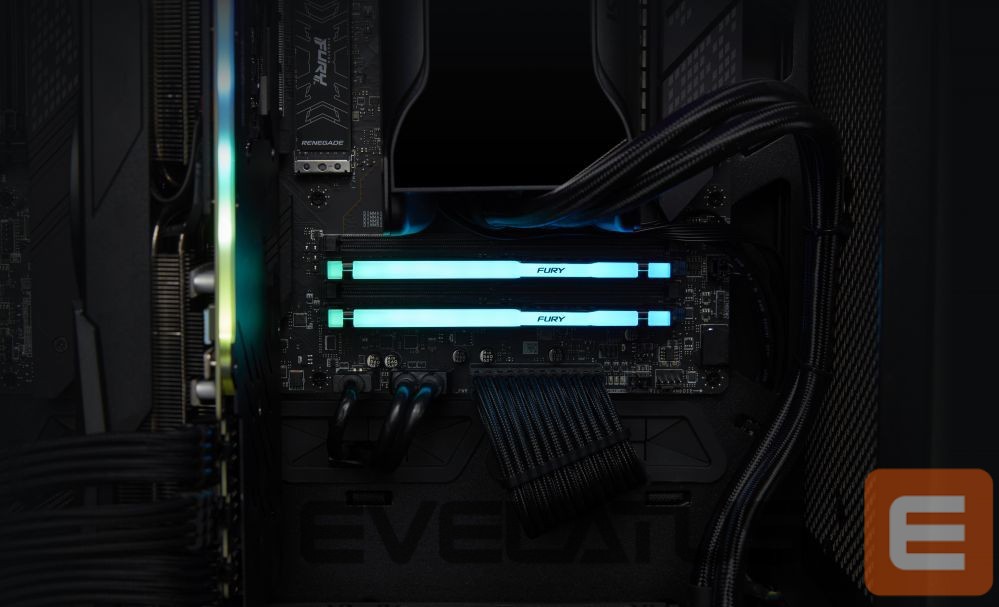 RAM DDR4 Kingston Fury Beast 16GB DDR5, 6000 MHz, CL30, 288-Pin, DIMM Kit (8GB x 2)