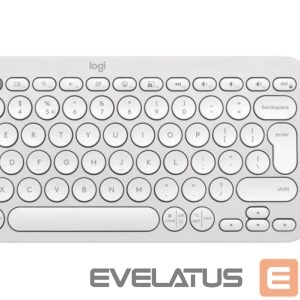 Computer keyboard Logitech  KEYBOARD +MOUSE COMBO PEBBLE 2/WHITE 920-012240 