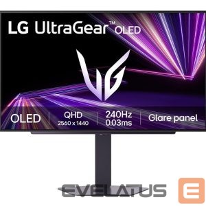 Monitor LG  Monitor||27 "|2560 x 1440 pixels|Quad HD|Native aspect ratio 16:9|OLED|Flat|27GX704A-B 