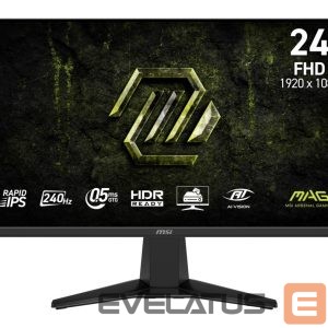 Monitor MSI  LCD Monitor||23.8 "|1920 x 1080 pixels|Full HD|Native aspect ratio 16:9|LCD|Flat|MAG245FX24 