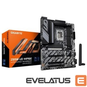 Motherboard for Intel processors Gigabyte  Mainboard||Intel Z890|LGA 1851 (Socket V1)|ATX|RAM DDR5-SDRAM|4xSlots|Wi-Fi Yes|Bluetooth Yes|3xNumber of M.2 (M) slots|Z890UDWIFI6E1.2 