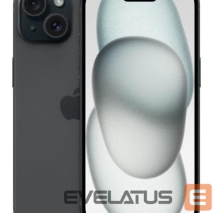 Smartphone Apple  MOBILE PHONE IPHONE 15/128GB BLACK MTP03 