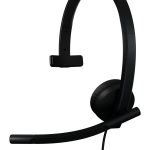 Wired headphones Logitech  HEADSET H570E MONO USB/BLACK 981-001426 