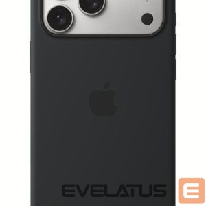 Back panel cover Apple - MGFR4ZM/A iPhone 17 Pro Max Silicone Case with MagSafe, Black 