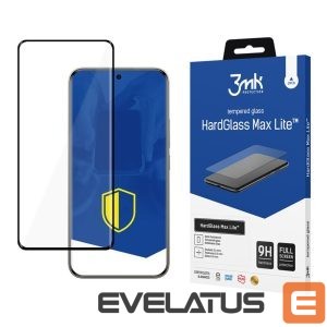 Other goods 3MK  3mk HardGlass Max Lite Black Tempered Glass for Xiaomi Redmi Note 15 Pro+ 